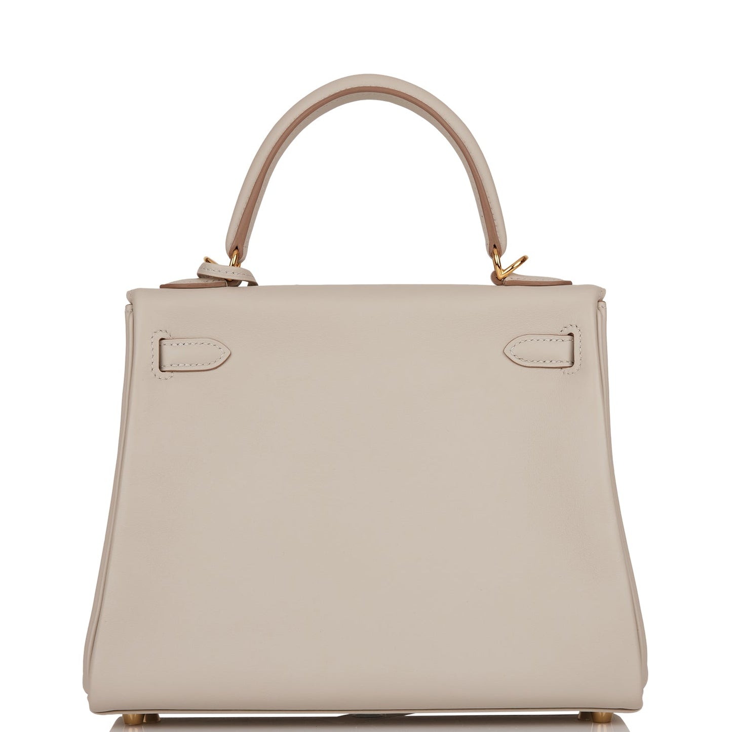 Hermes Kelly Retourne 25 Gris Perle Swift Gold Hardware