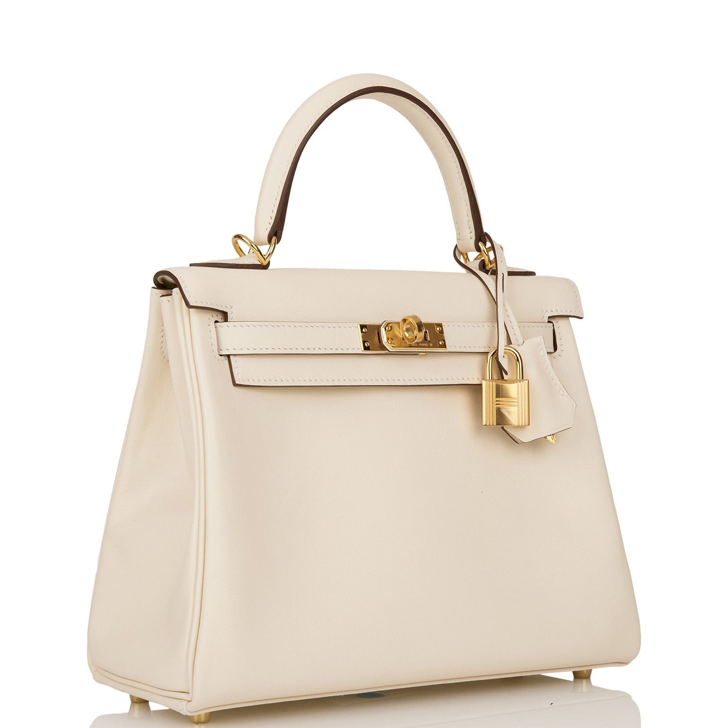 Hermes Kelly Retourne 25 Nata Swift Gold Hardware