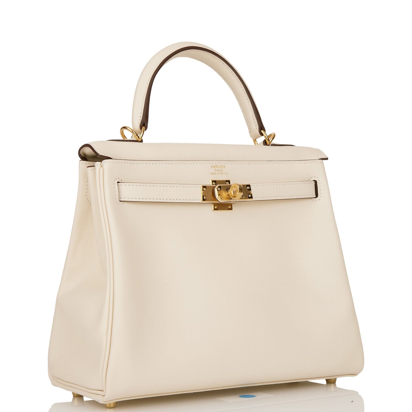 Hermes Kelly Retourne 25 Nata Swift Gold Hardware