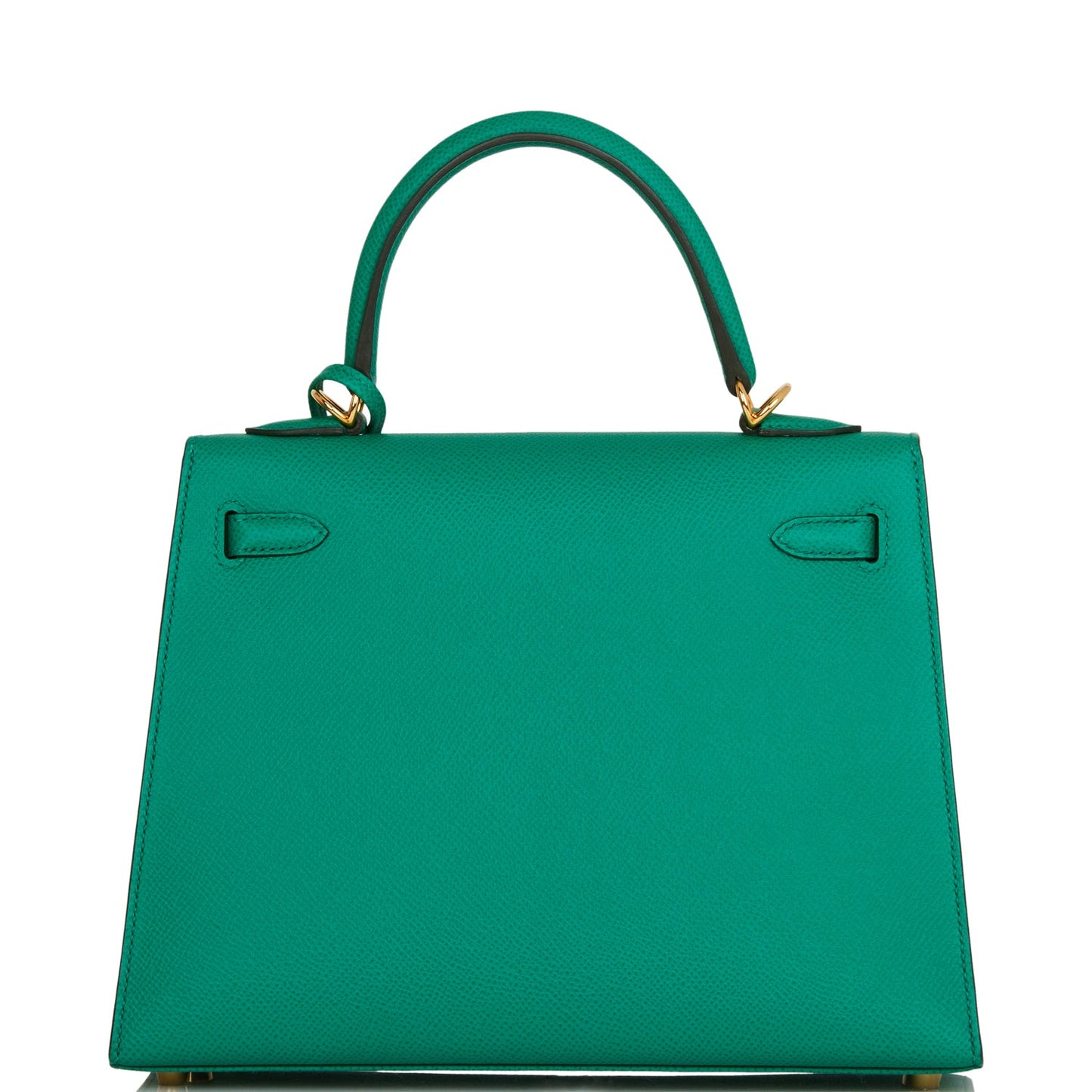 Hermes Kelly Sellier 25 Vert Jade Epsom Gold Hardware