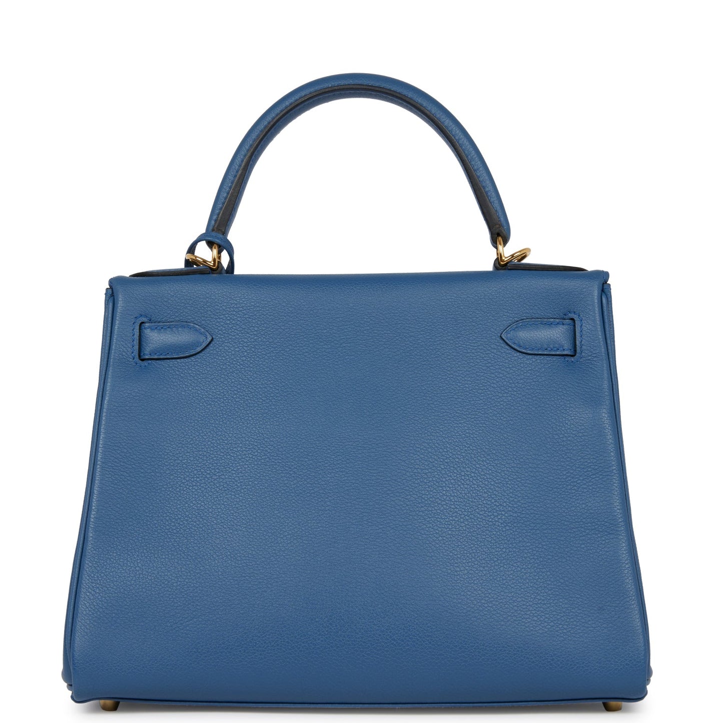 Hermes Kelly Retourne 28 Bleu Agate Evercolor Gold Hardware