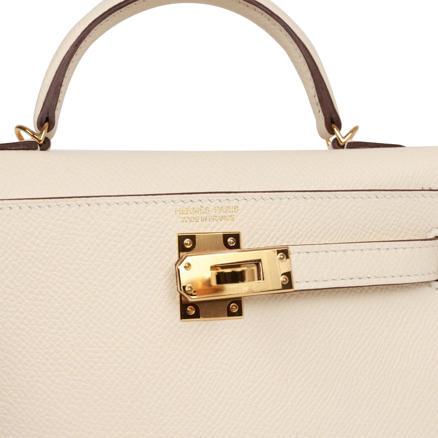 Hermes Kelly Sellier 20 Nata Epsom Gold Hardware