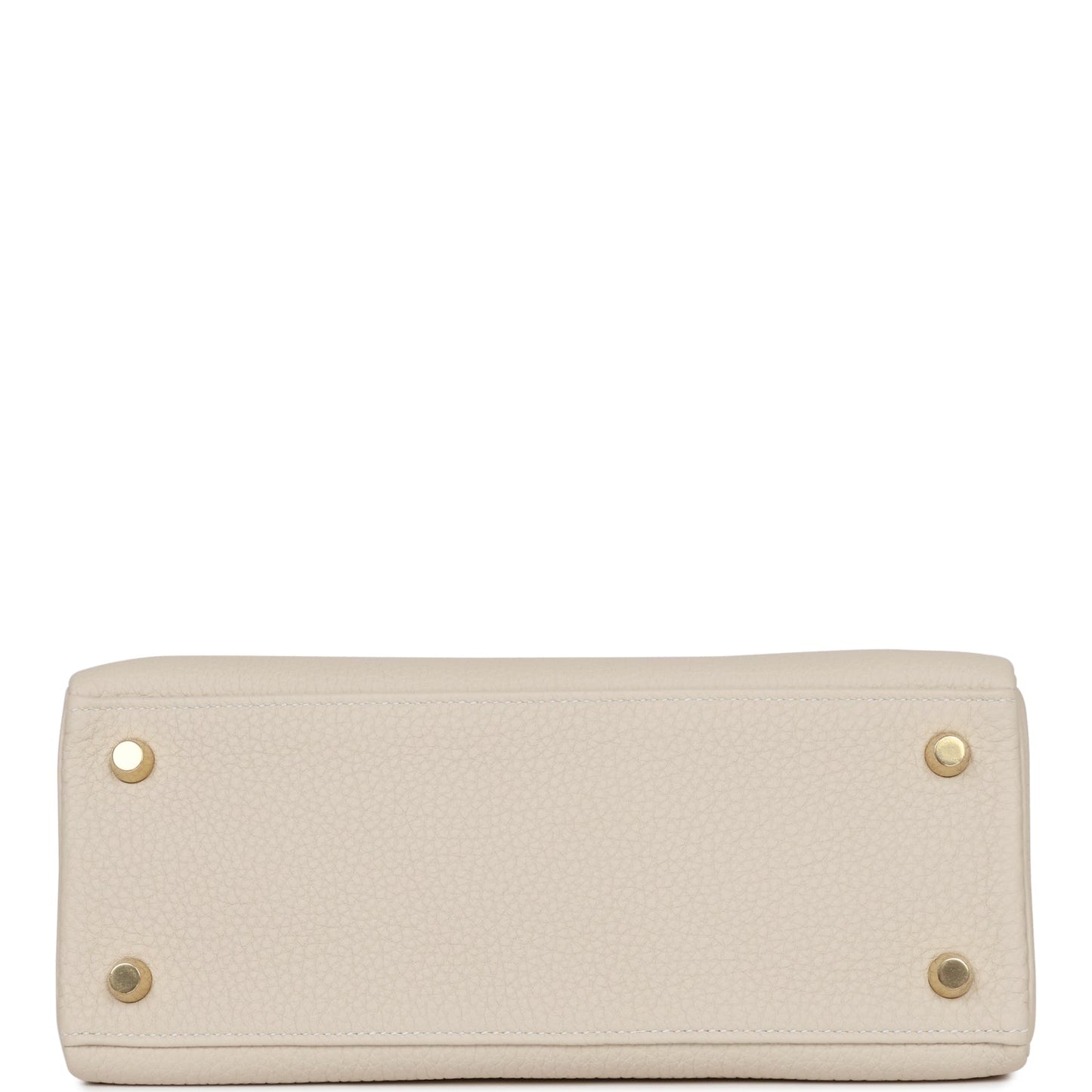 Hermes Kelly Retourne 25 Craie Togo Gold Hardware