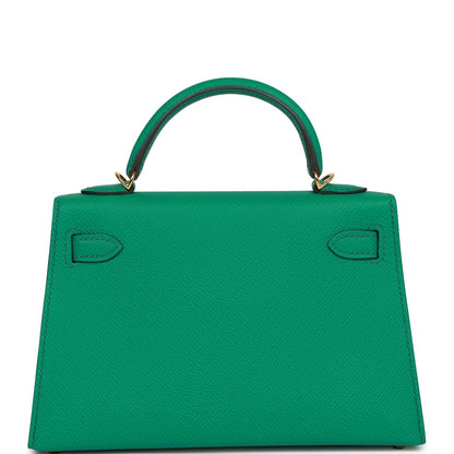 Hermes Kelly Sellier 20 Vert Jade Epsom Gold Hardware Payment 4