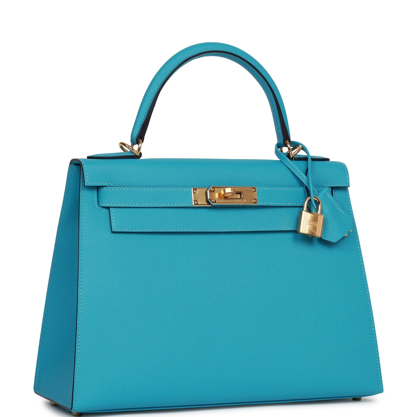 Hermes Kelly Sellier 28 Bleu du Nord Epsom Gold Hardware