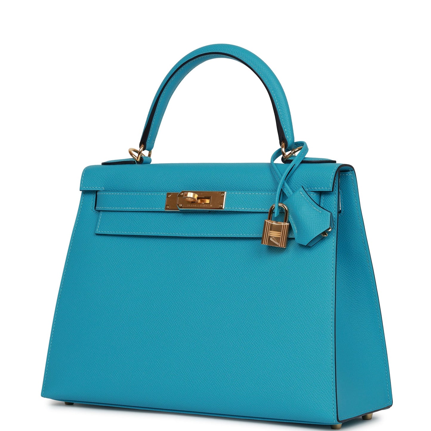 Hermes Kelly Sellier 28 Bleu du Nord Epsom Gold Hardware