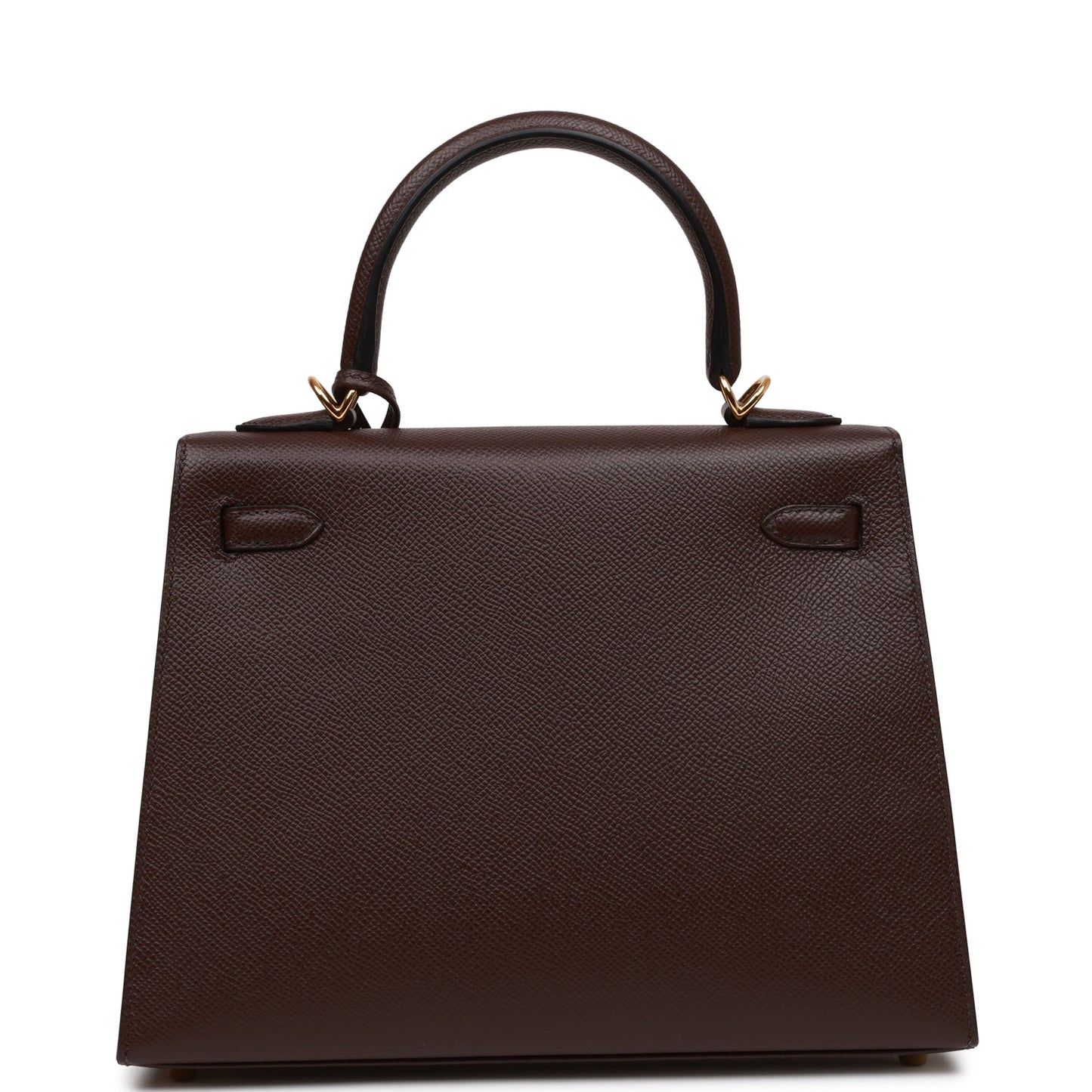 Hermes Kelly Sellier 25 Rouge Sellier Epsom Gold Hardware