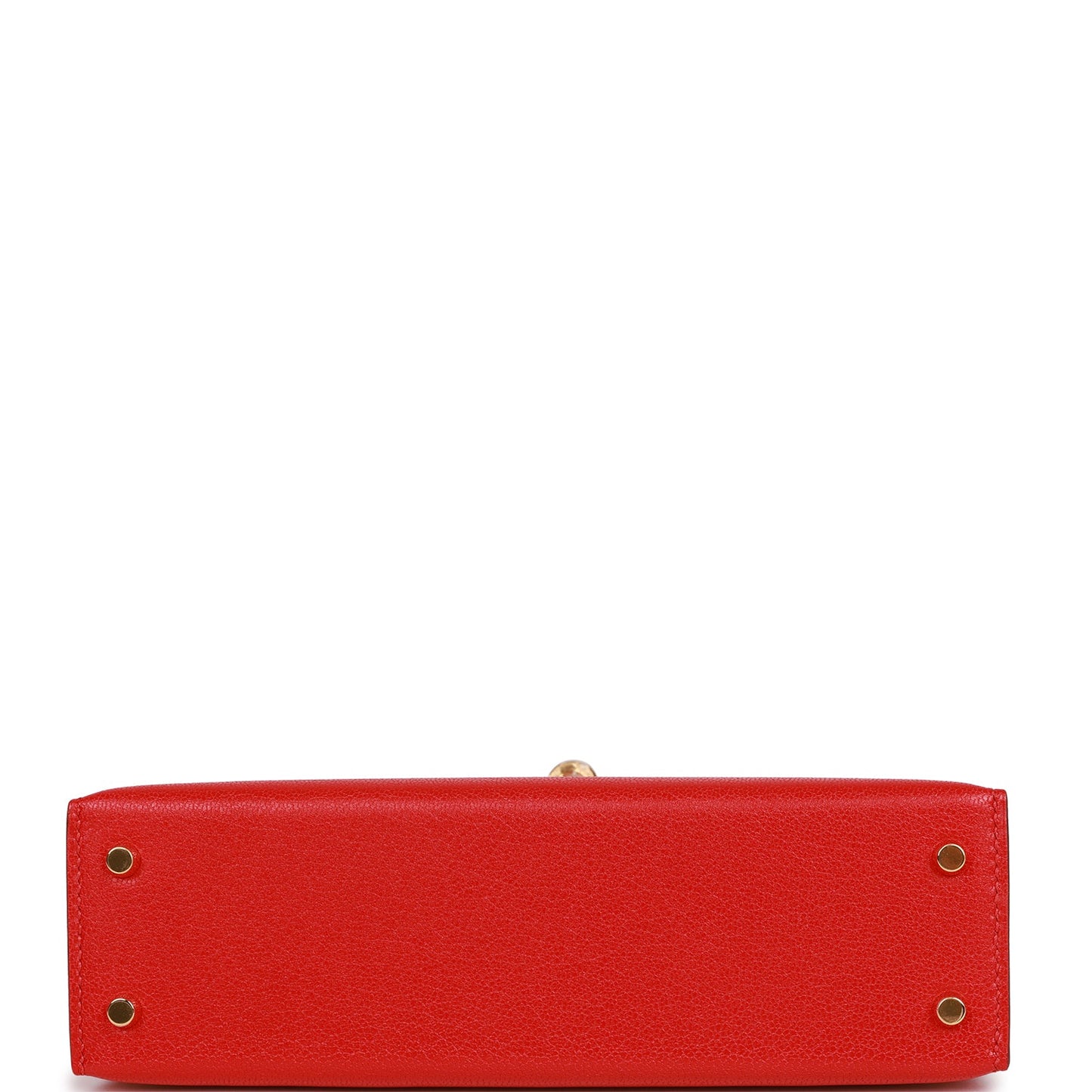 Hermes Kelly Sellier 20 Rouge de Coeur Chevre Gold Hardware