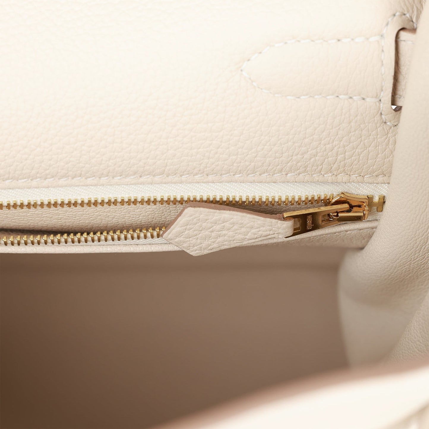 Hermes Kelly Retourne 32 Craie Togo Gold Hardware