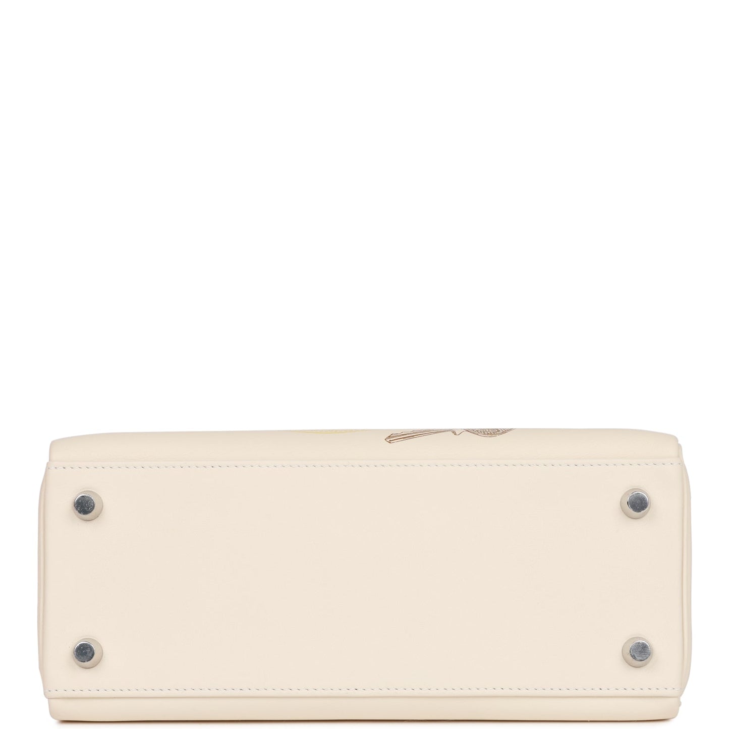 Hermes Kelly Retourne 25 In & Out Nata Swift Palladium Hardware