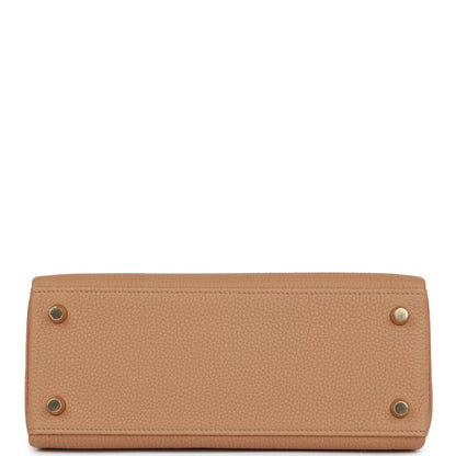 Hermes Kelly Retourne 25 Chai Togo Gold Hardware