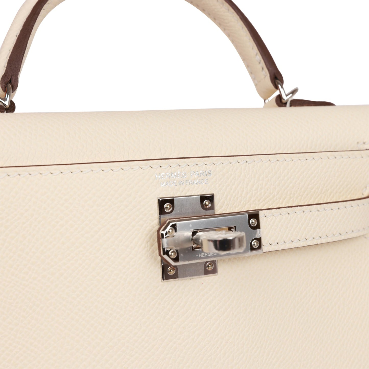 Hermes Kelly Sellier 20 Nata Epsom Palladium Hardware