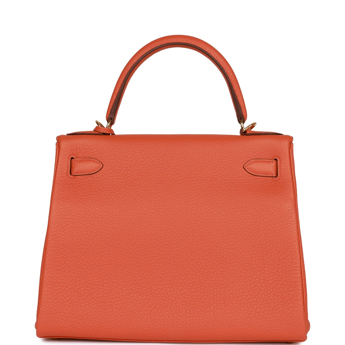 Hermes Kelly Retourne 28 Orange Togo Gold Hardware