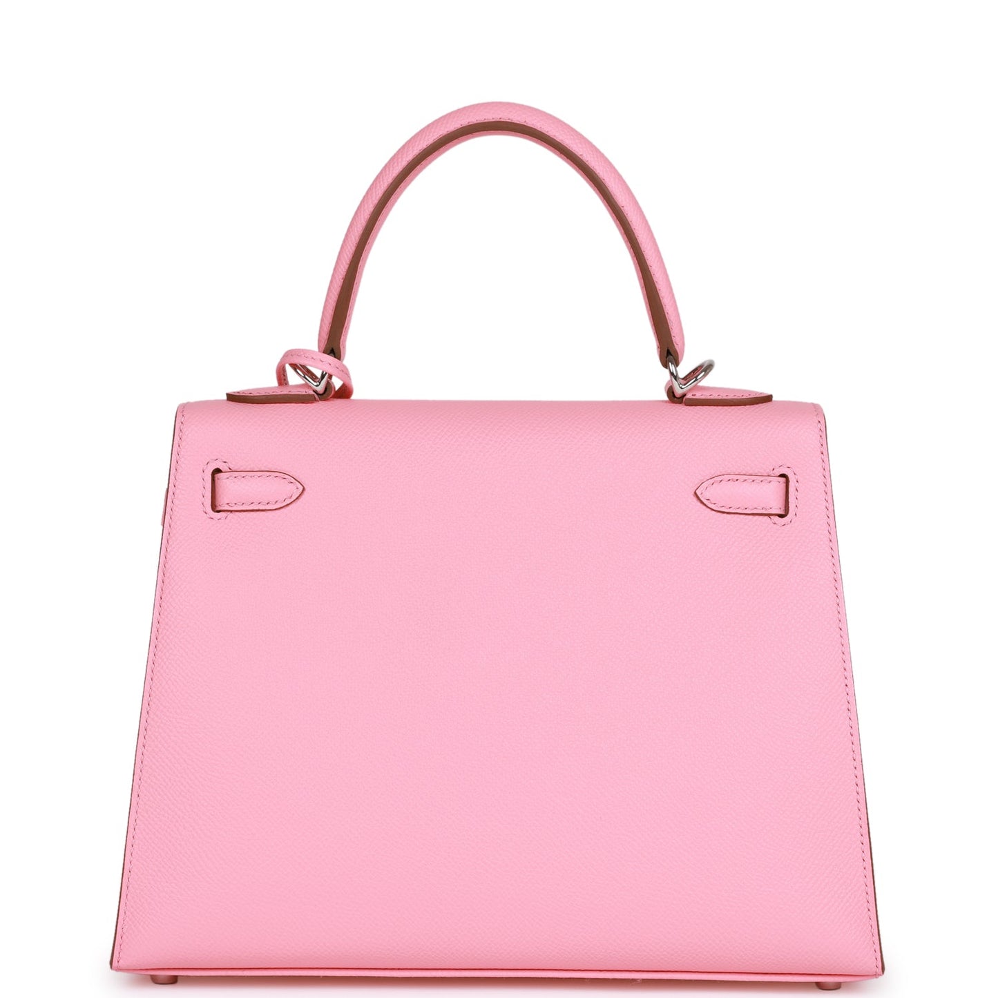 Hermes Kelly Sellier 25 Rose Confetti Epsom Palladium Hardware