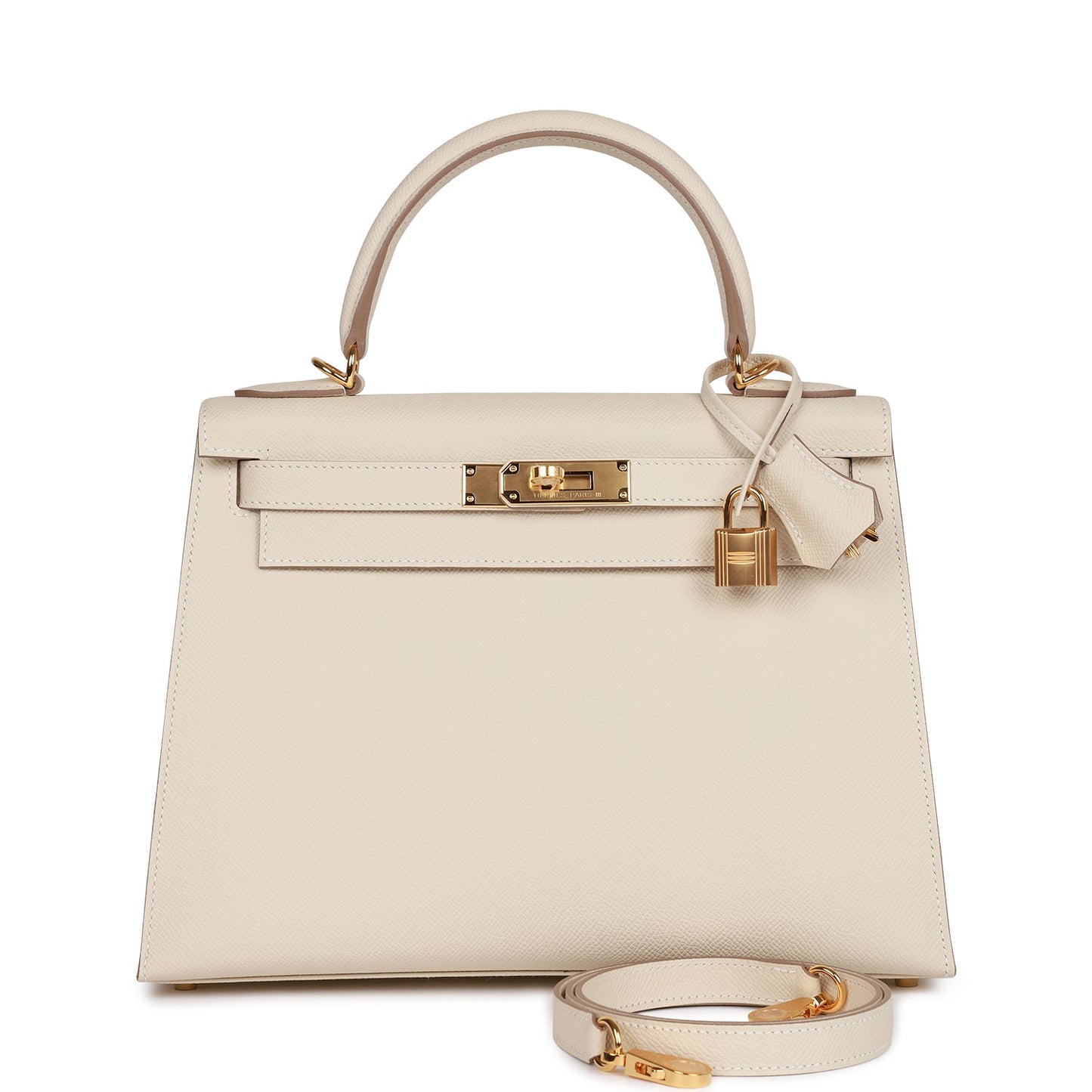 Hermes Craie Epsom Sellier Kelly 28 Gold Hardware