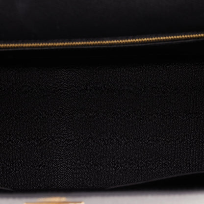 Hermes Kelly Sellier 28 Black Epsom Gold Hardware - Payment 2 for GK