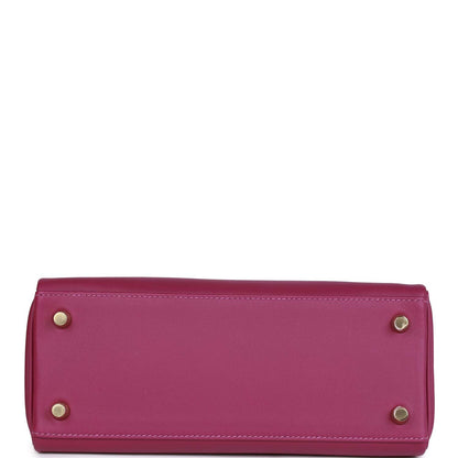 Hermes Kelly Retourne 25 Anemone Swift Permabrass Hardware