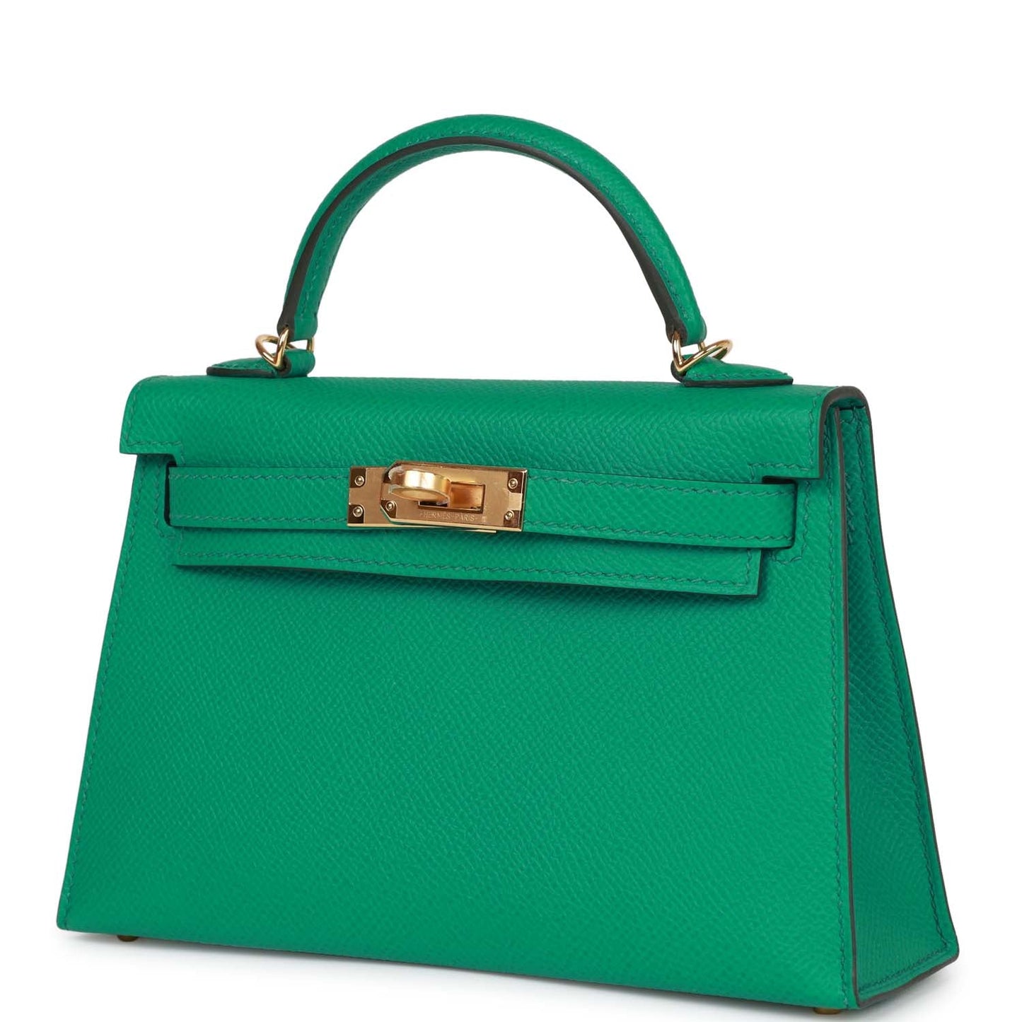 Hermes Kelly 20 Vert Jade Epsom Sellier Gold Hardware