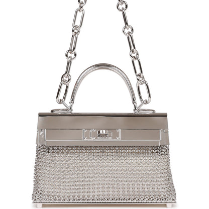 Hermès Kellymorphose Kelly Sac Bijou Chaine Sterling Silver