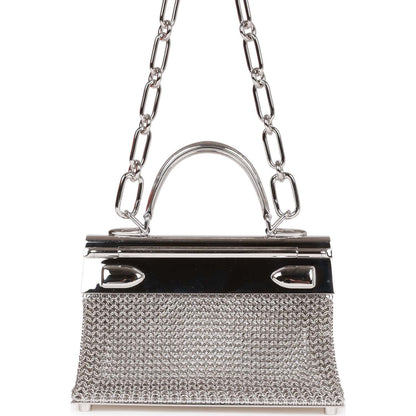 Hermès Kellymorphose Kelly Sac Bijou Chaine Sterling Silver