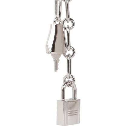 Hermès Kellymorphose Kelly Sac Bijou Chaine Sterling Silver