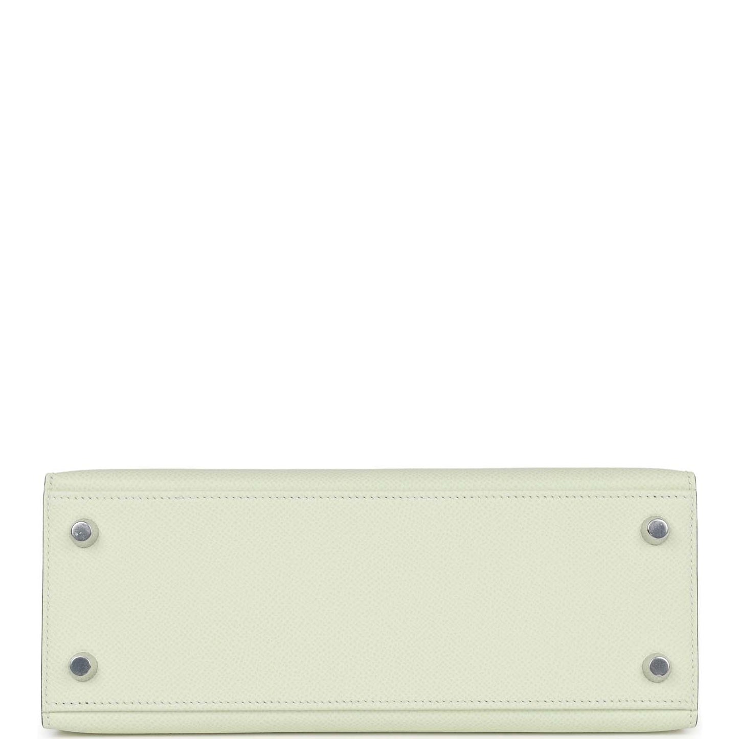 Hermes Kelly Sellier 25 Vert Fizz Epsom Palladium Hardware