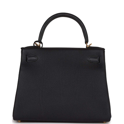 Hermes Kelly Retourne 28 Caban Togo Gold Hardware