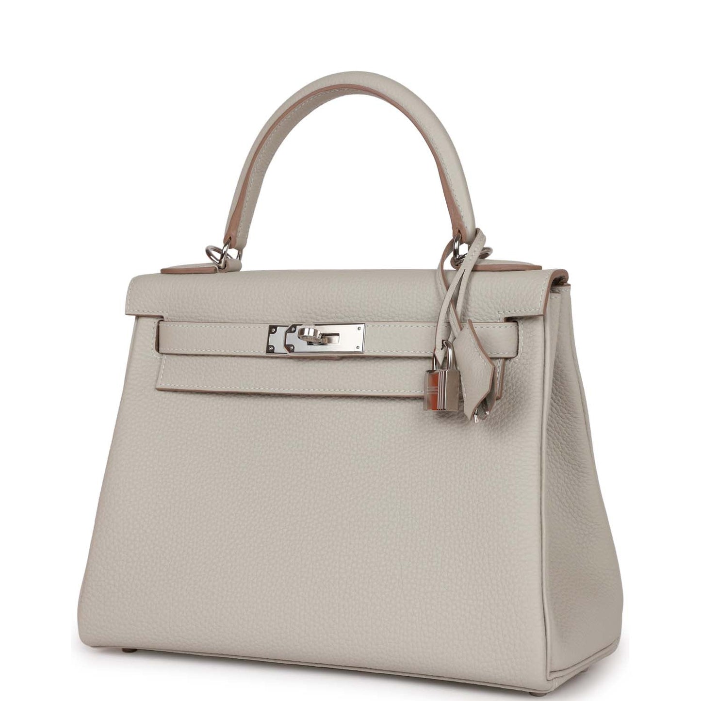 Hermes Kelly Retourne 28 Gris Perle Togo Palladium Hardware