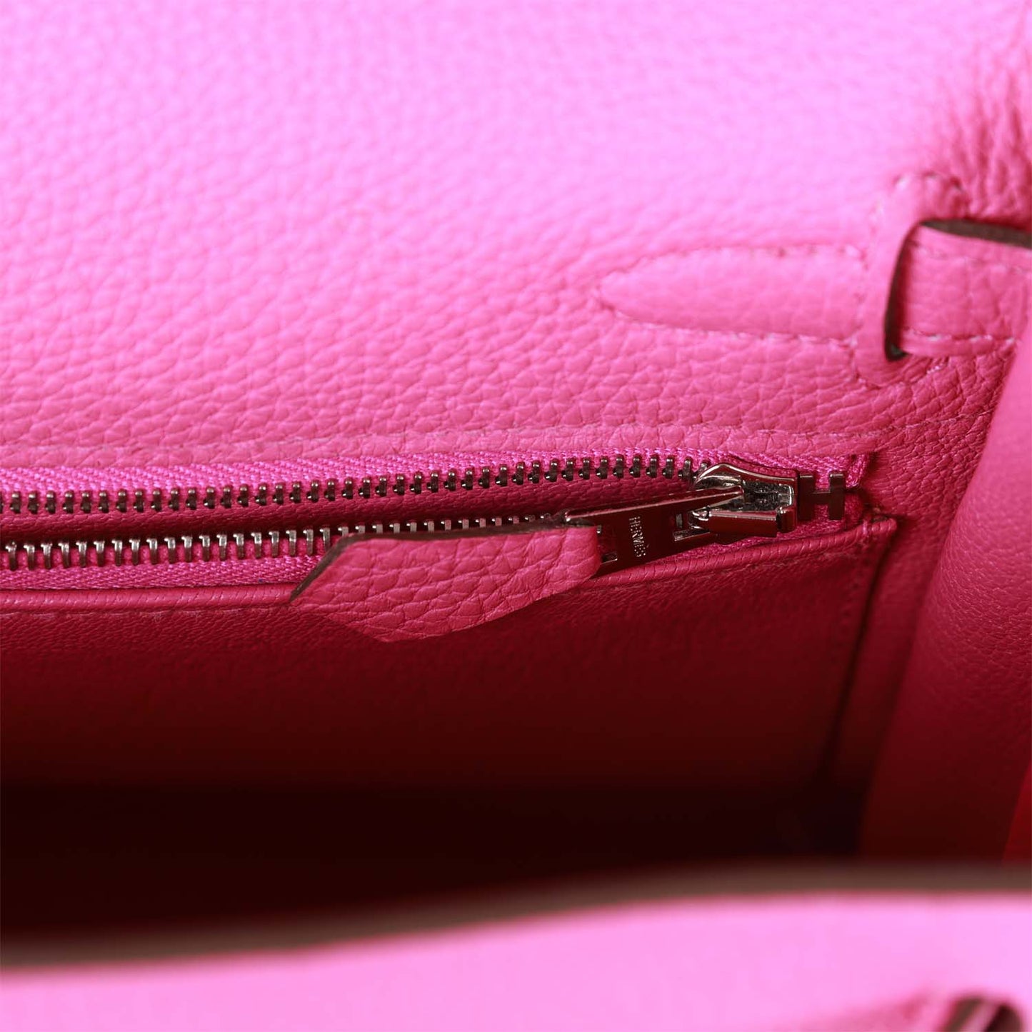 Hermes Kelly Retourne 25 Magnolia Togo Palladium Hardware