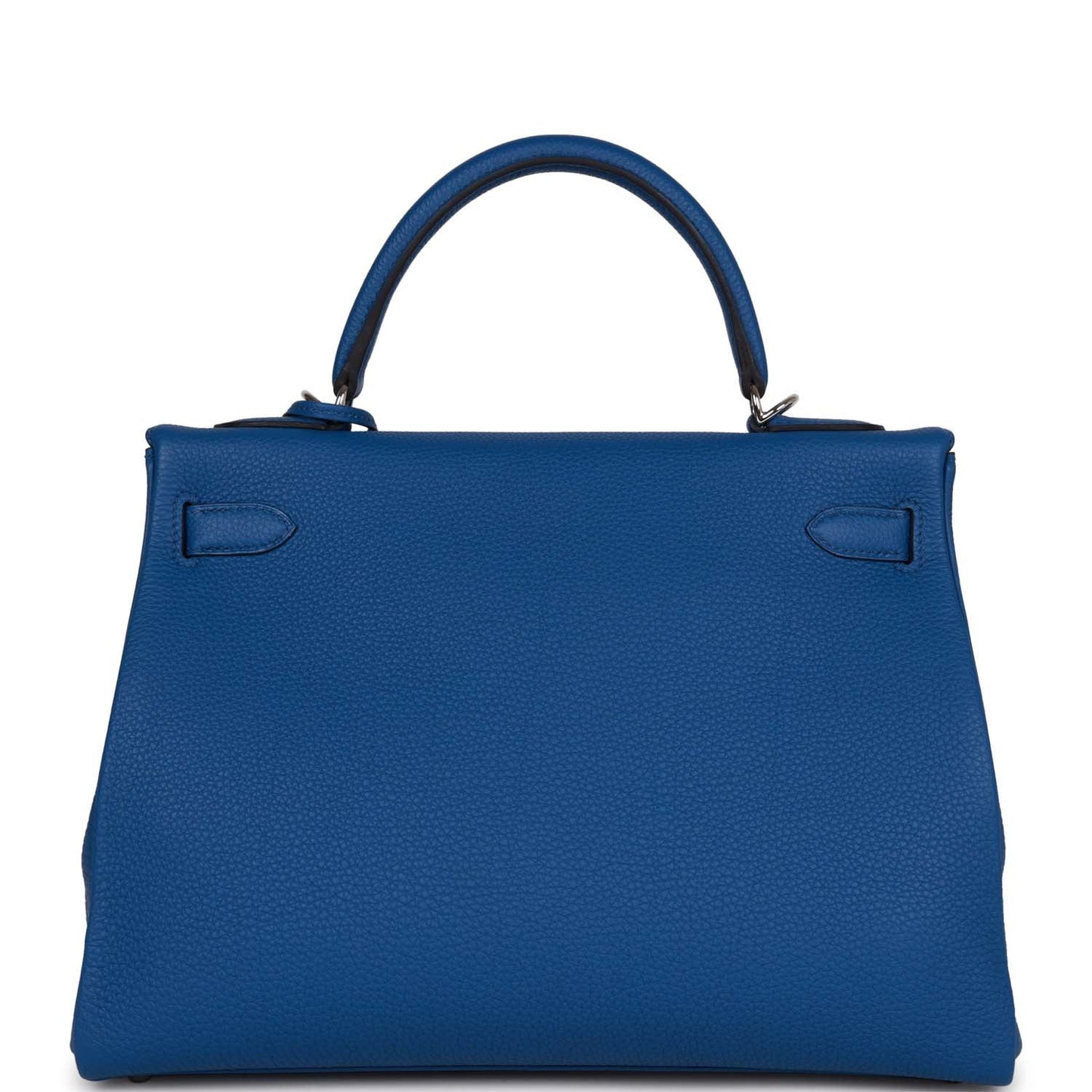 Hermes Kelly Retourne 32 Bleu France Togo Palladium Hardware