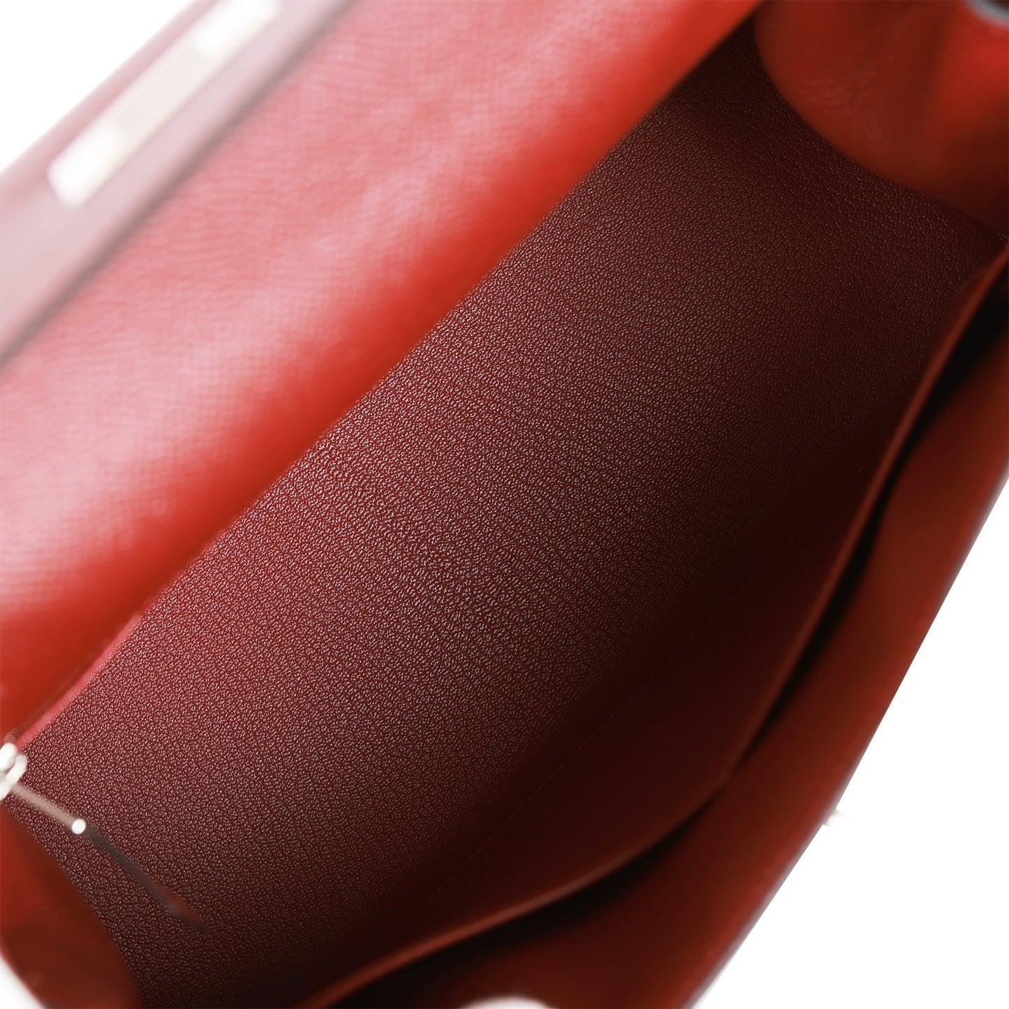 Hermes Kelly Sellier 28 Rouge H Epsom Palladium Hardware