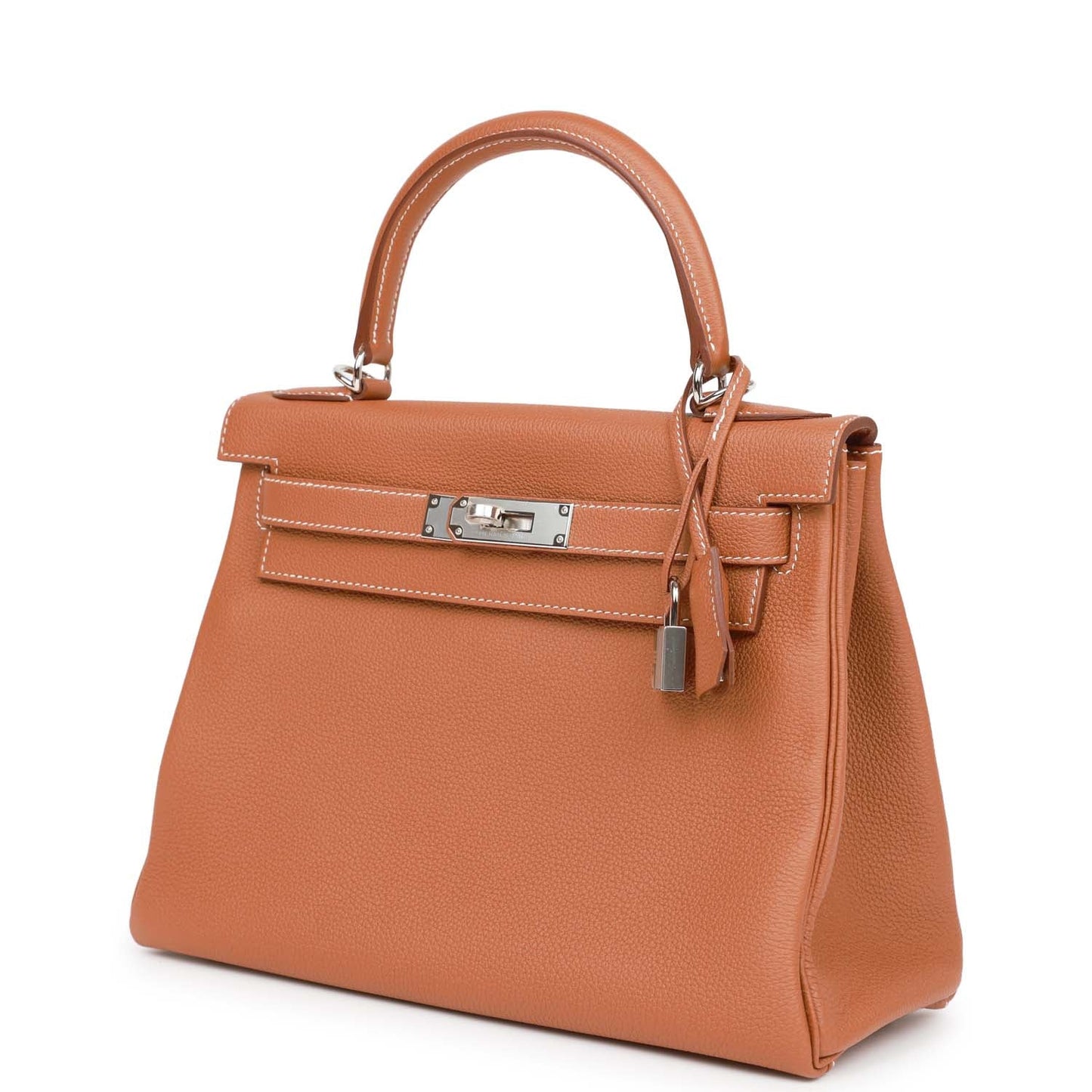 Hermes Kelly Sellier 28 Gold Togo Palladium Hardware