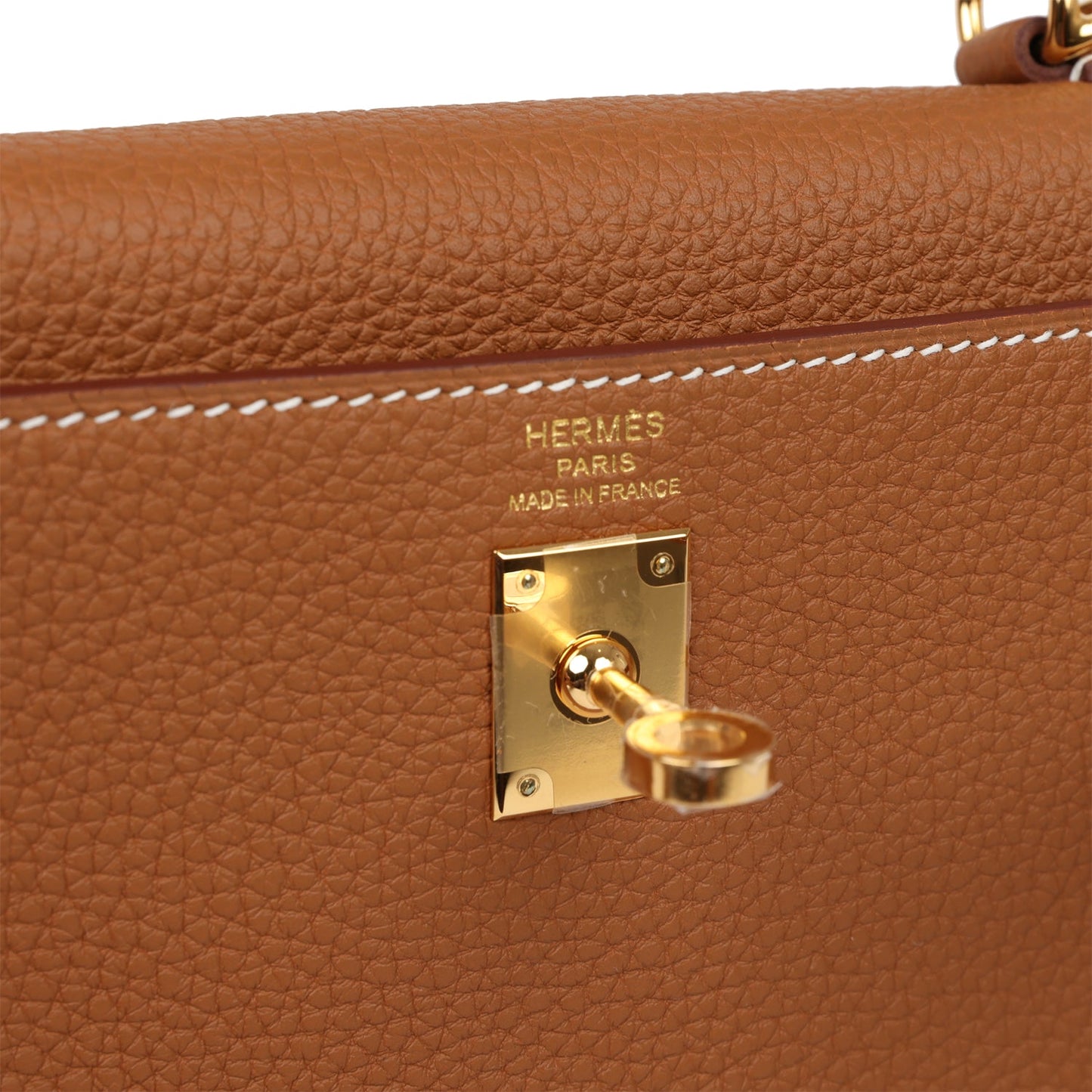 Hermes Kelly Retourne 25 Gold Togo Gold Hardware