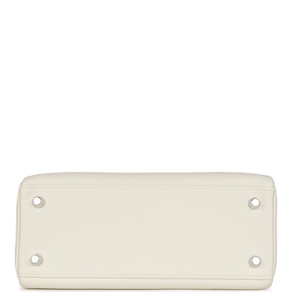 Hermes Kelly Retourne 25 Mushroom Togo Palladium Hardware