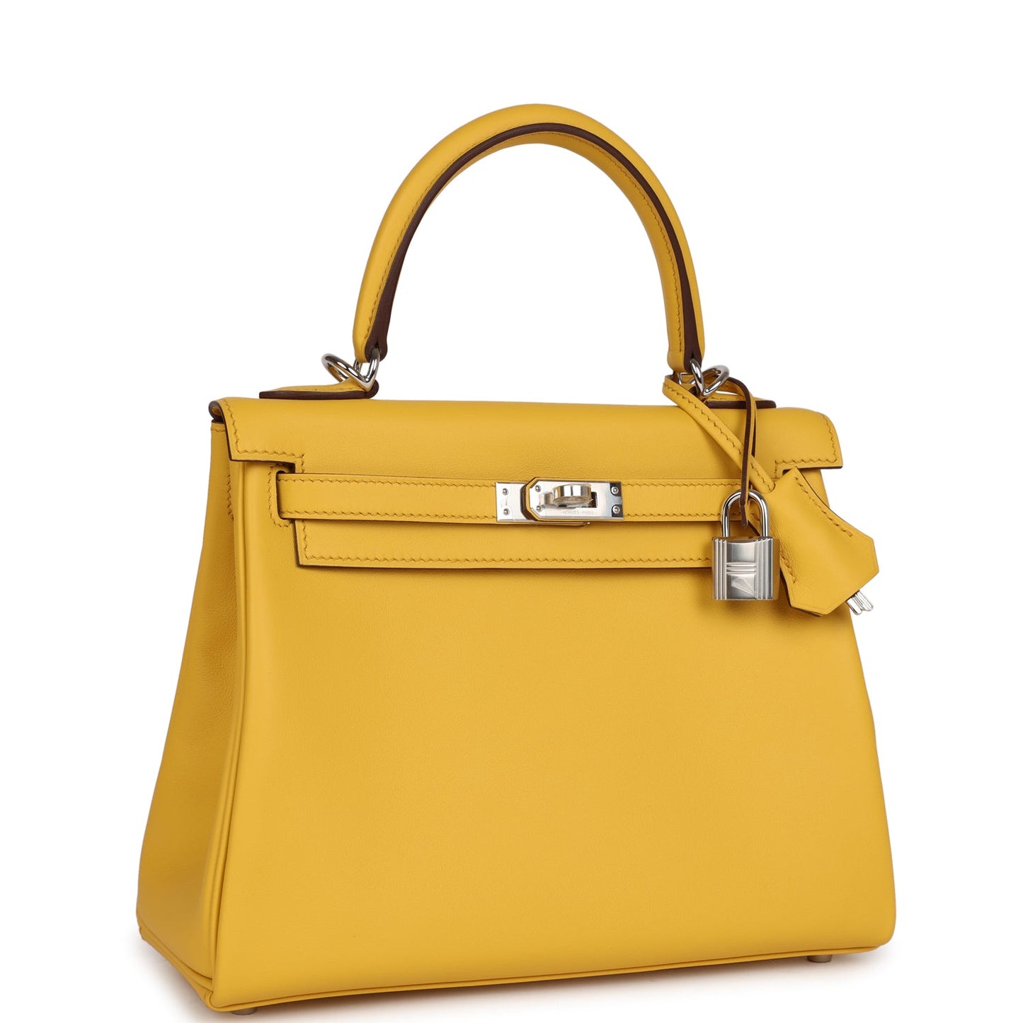 Hermes Kelly Retourne 25 Sun Swift Palladium Hardware