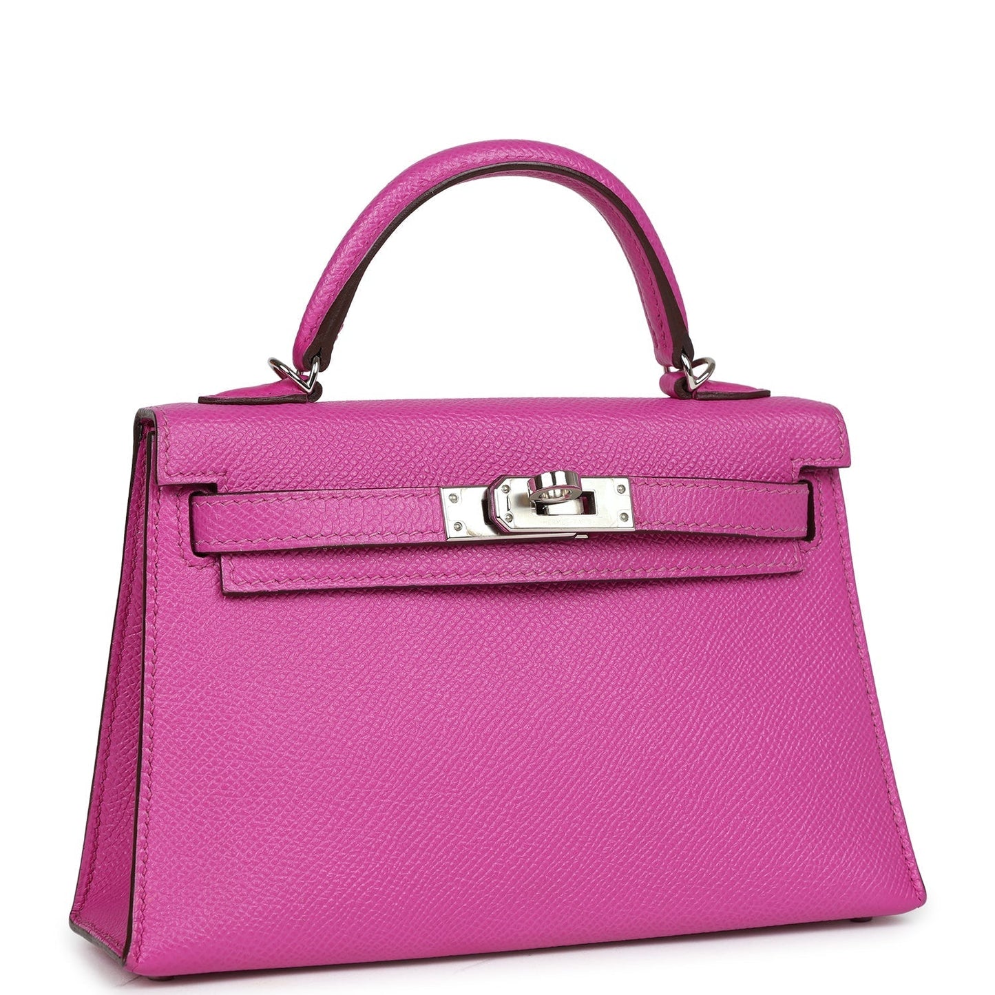 Hermes Kelly Sellier 20 Magnolia Epsom Palladium Hardware