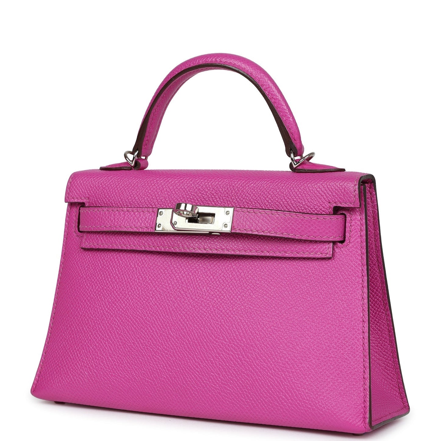 Hermes Kelly Sellier 20 Magnolia Epsom Palladium Hardware