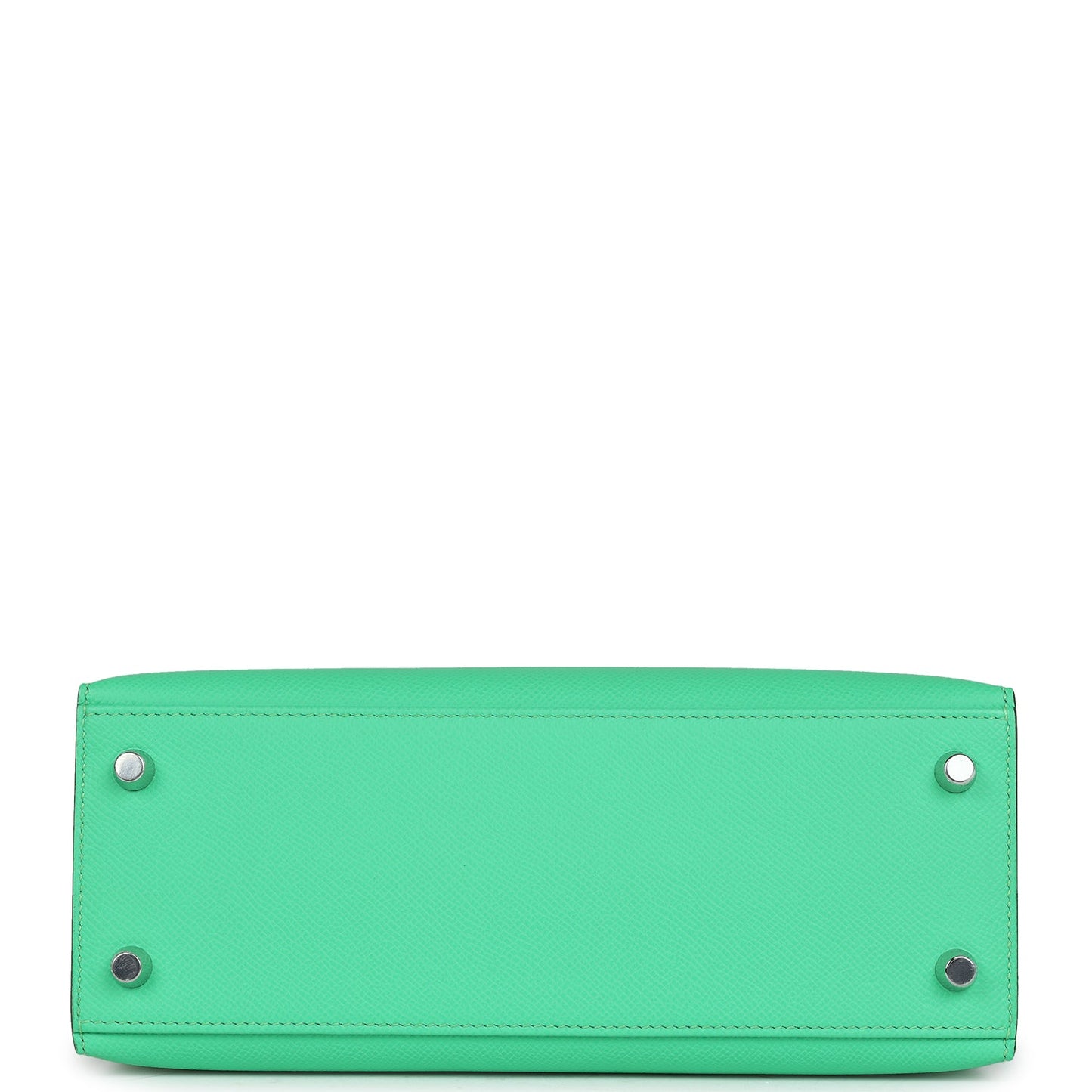 Hermes Kelly Sellier 25 Vert Comics Epsom Palladium Hardware