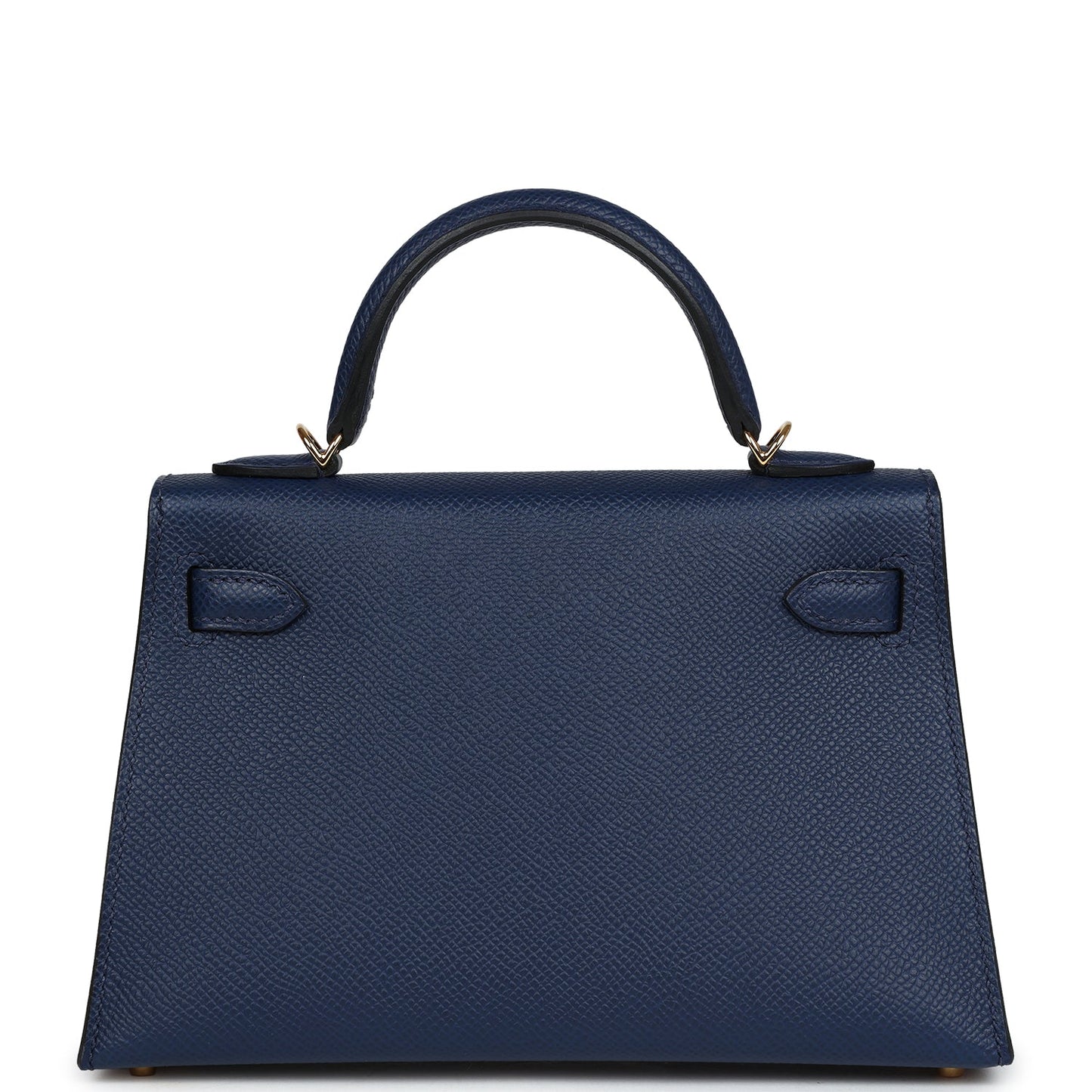 Hermes Kelly Sellier 20 Bleu Navy Epsom Gold Hardware