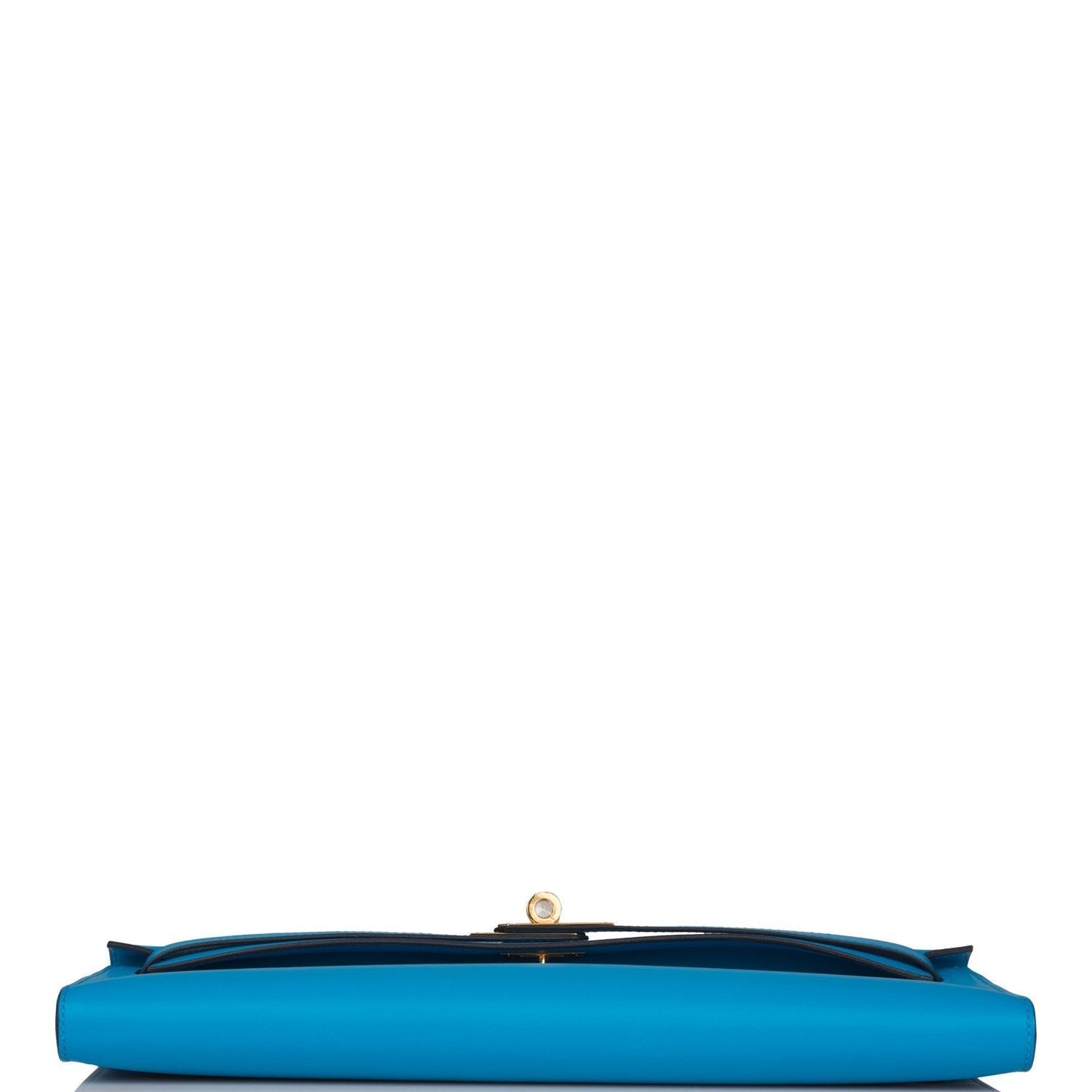 Hermes Kelly Cut Bleu Frida Swift Gold Hardware