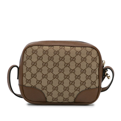 Gucci Bree Crossbody Bag Brown GG Canvas