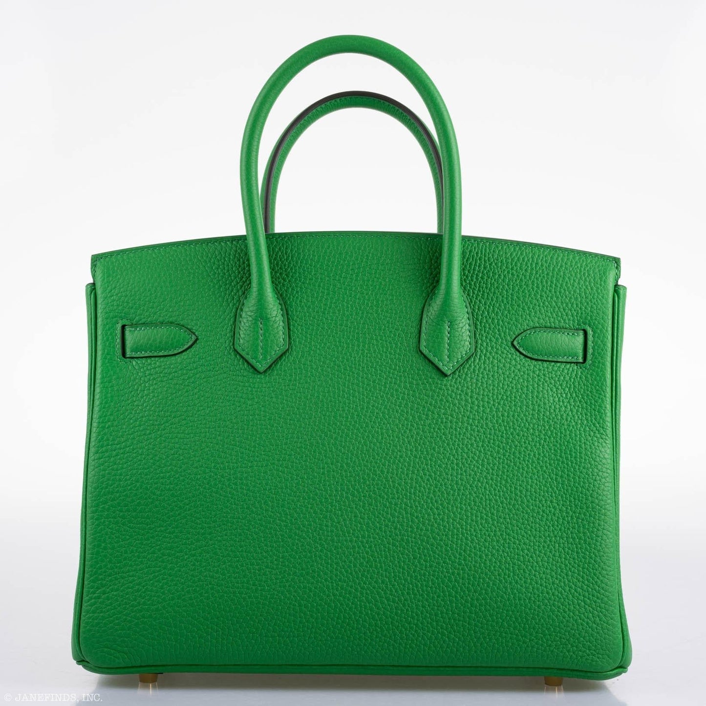 Hermes Birkin 25 Bambou (Bamboo) Green Togo with Gold Hardware - 2020, Y