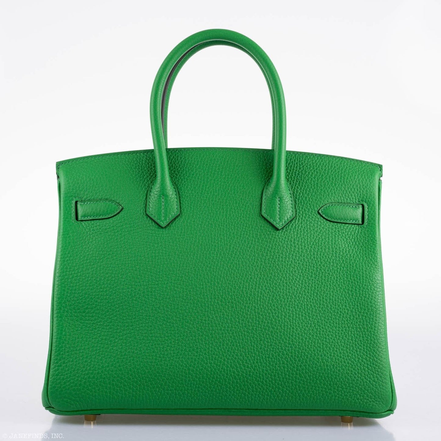 Hermes Birkin 25 Bambou (Bamboo) Green Togo with Gold Hardware - 2020, Y