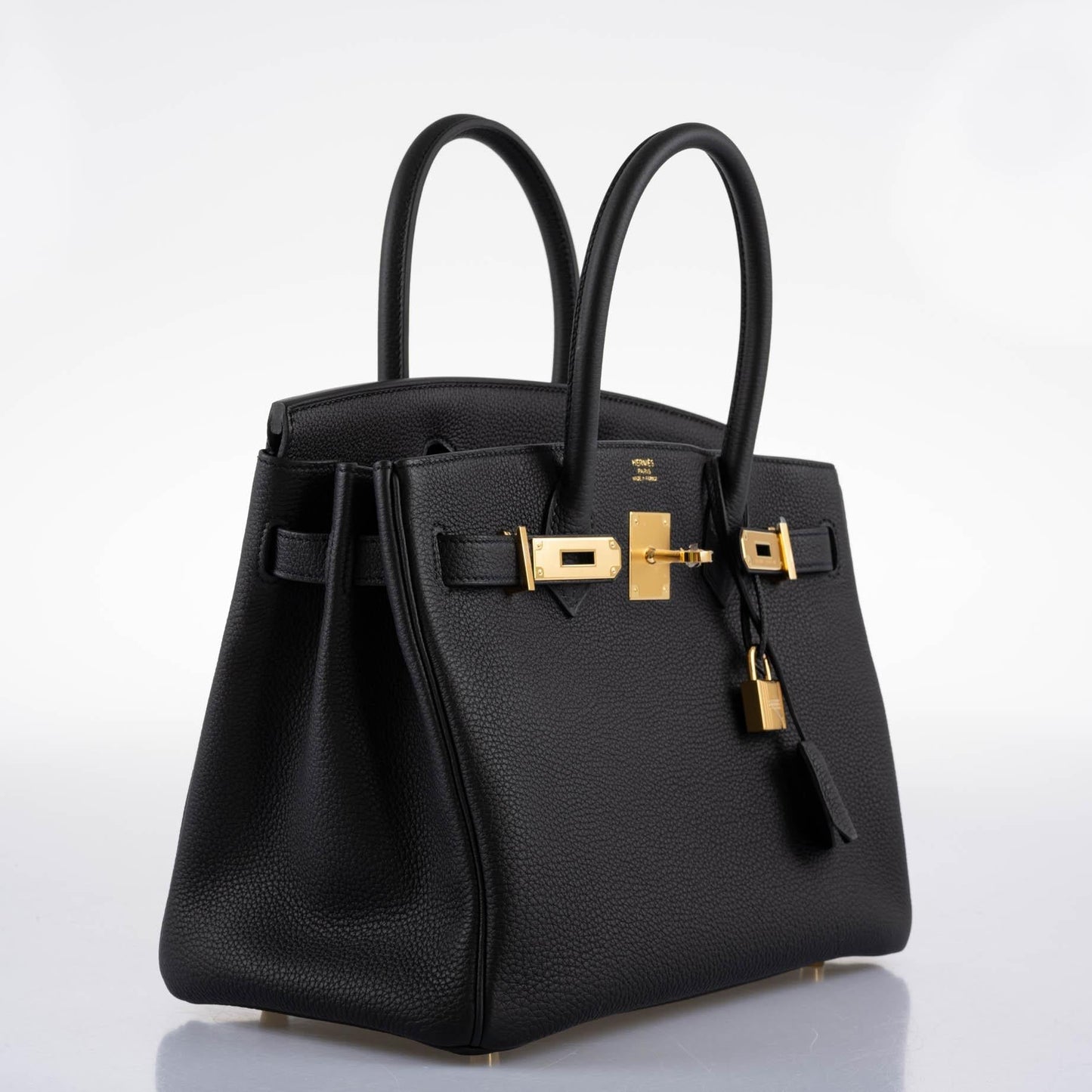 Hermes Birkin 30 Black Togo Gold Hardware - 2021, Z