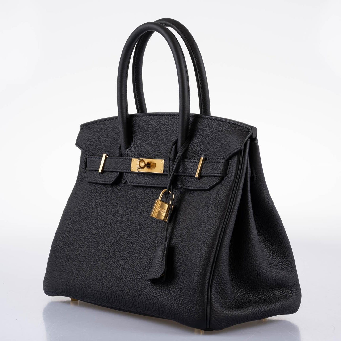 Hermes Birkin 30 Black Togo Gold Hardware - 2021, Z