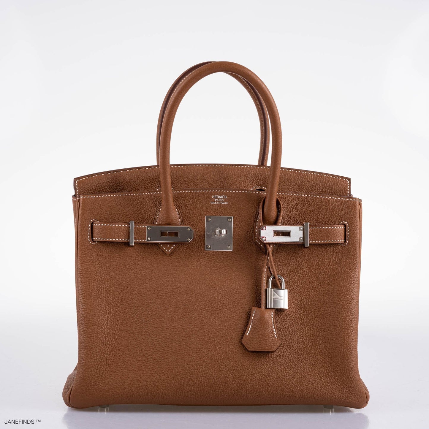 Hermes Birkin 30 Gold Togo with Palladium Hardware - 2020, Y