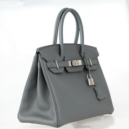 Hermes Birkin 30 Vert Amande Epsom with Palladium Hardware - 2019, D