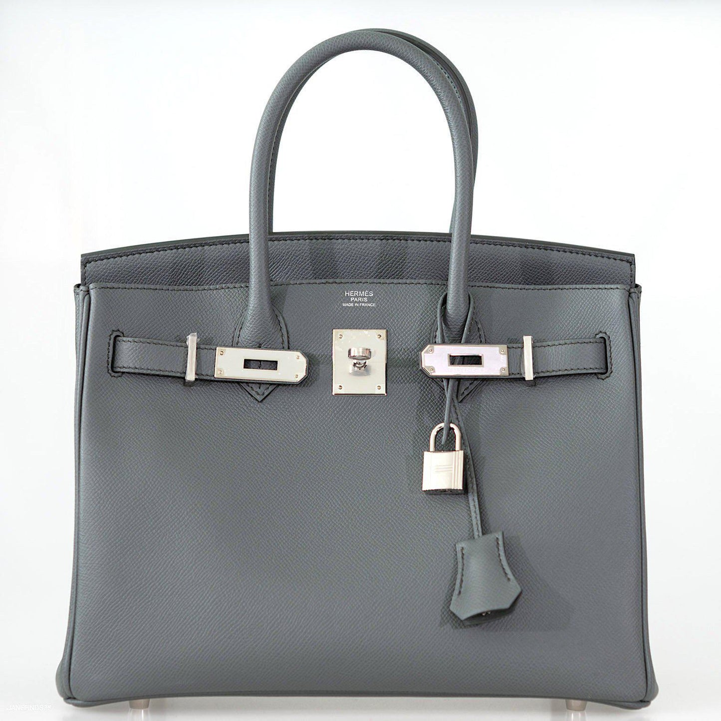 Hermes Birkin 30 Vert Amande Epsom with Palladium Hardware - 2019, D