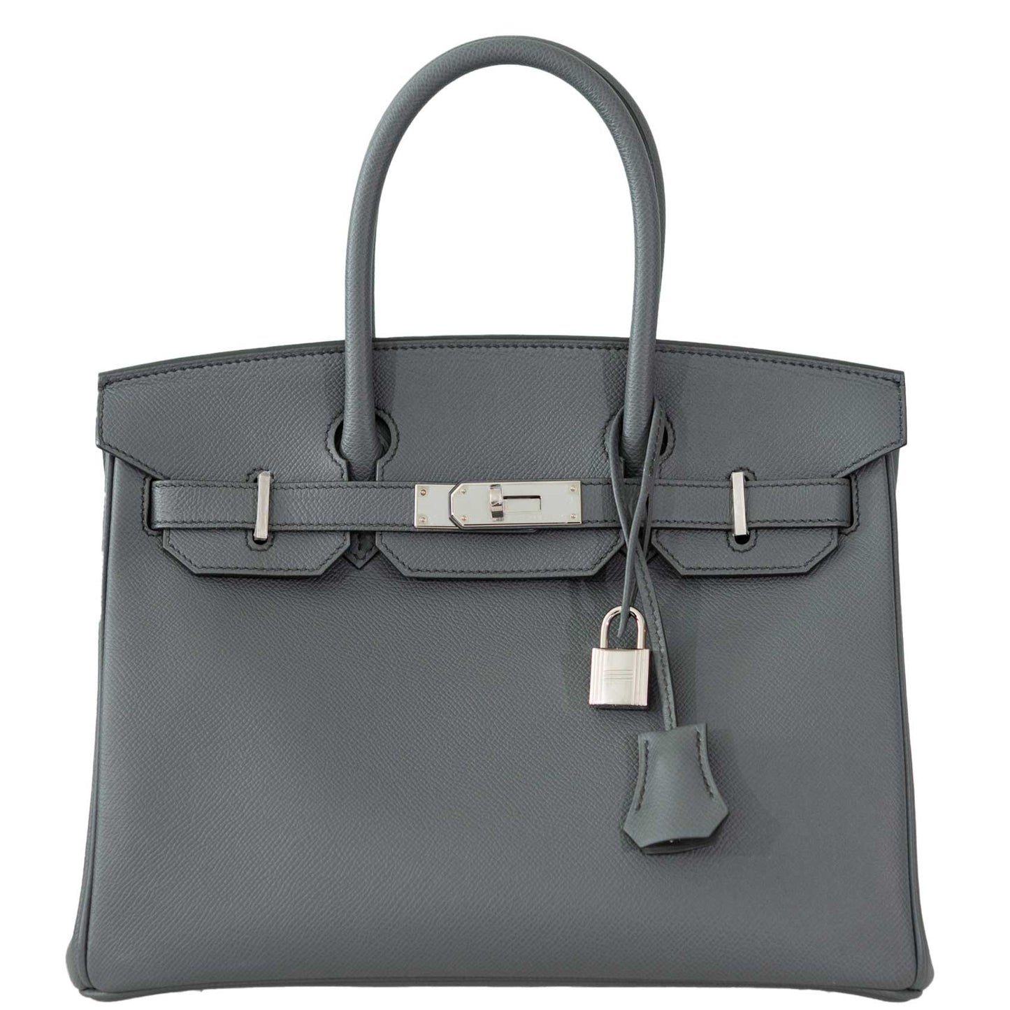 Hermes Birkin 30 Vert Amande Epsom with Palladium Hardware - 2019, D