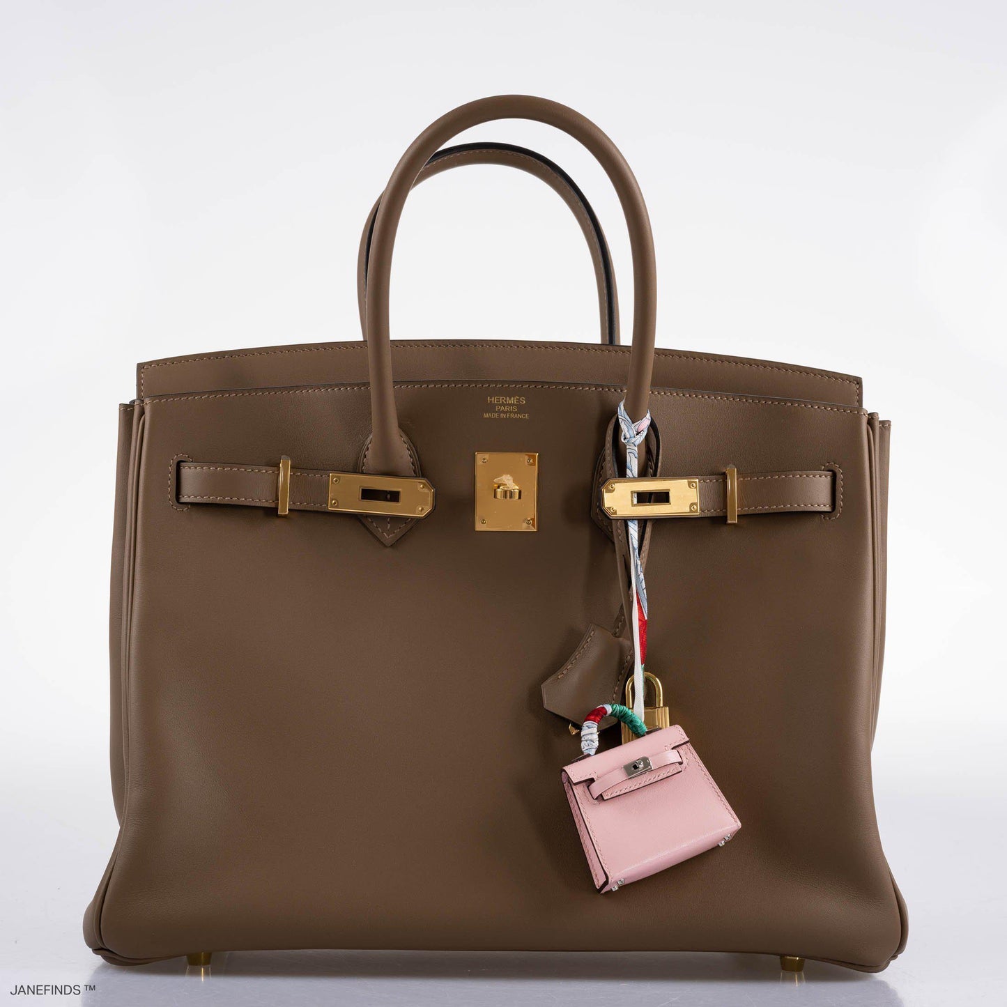 Hermes Birkin 35 Beige de Weimar Jonathan with Gold Hardware - 2020, Y